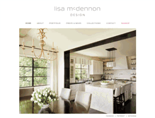 Tablet Screenshot of lisamcdennon.com